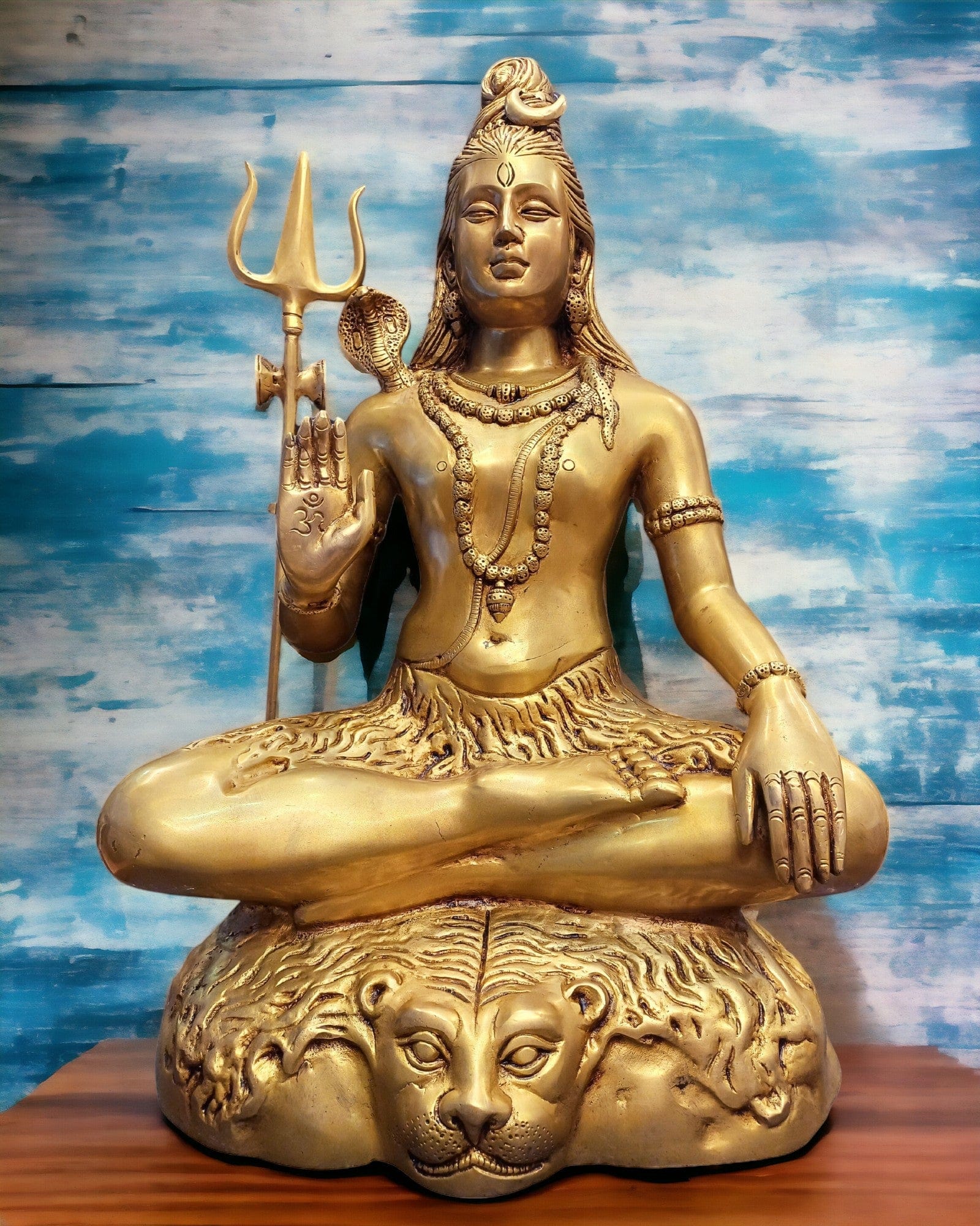 Brass Shiv ji Statue